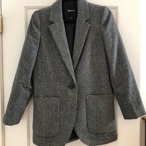 Madewell Larsen Blazer Herringbone